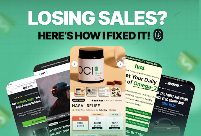 build one product shopify store or landing page by replo gempages pagefly